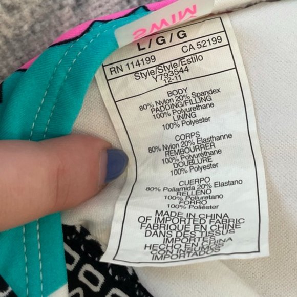 Roxy Multicoloured Bikini - Picture 10 of 10